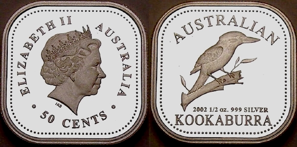 Half ounce silver Kookaburras from www.lainson.eu