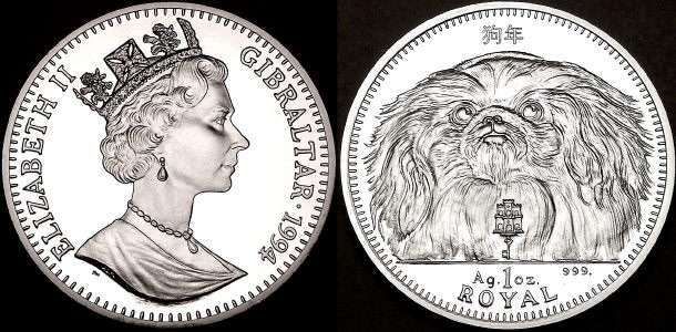 Gibraltar 1 Royal silver Pekinese dog from www.lainson.eu