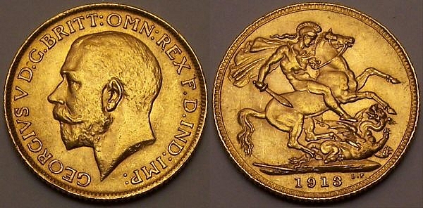 1913 half Sovereign from www.lainson.eu